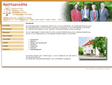 Tablet Screenshot of anwalt-in-memmingen.de